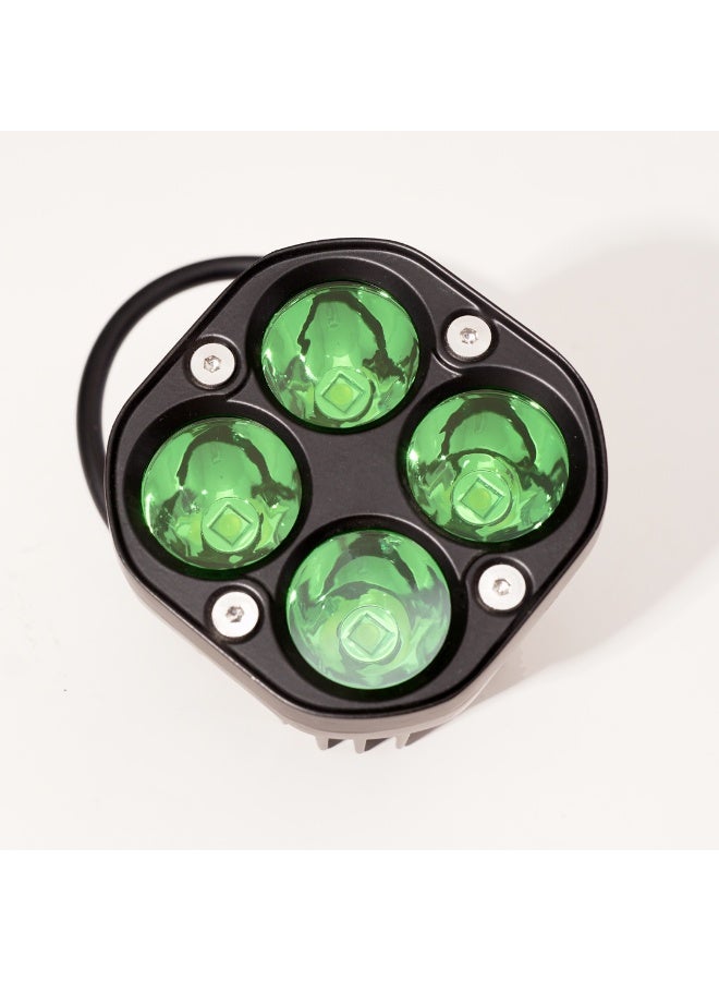 Emerald Green TBS Led Pods Light Bar, 3 Inch 40W Square 12V 24V Waterproof  Led Light - Image 3