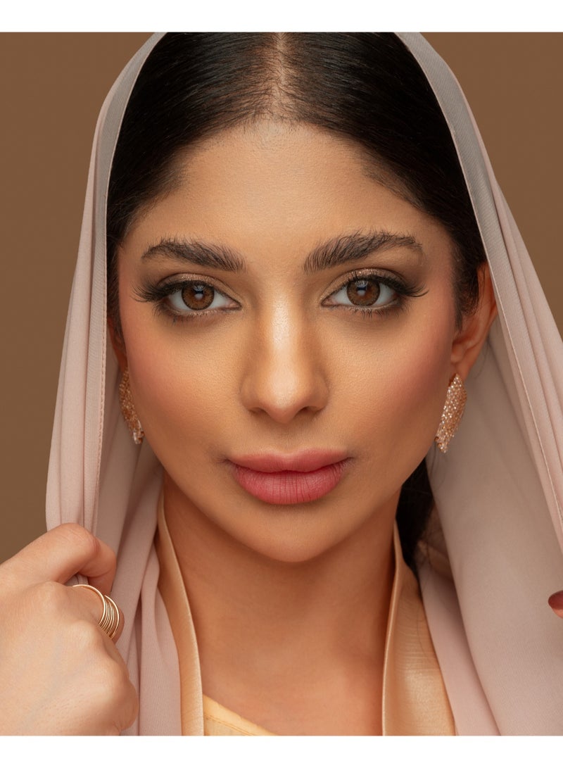 عدسات سما الطبية عدسة سما موكا جولد الذهبية الشهرية - لاصقة ملونة - Image 2