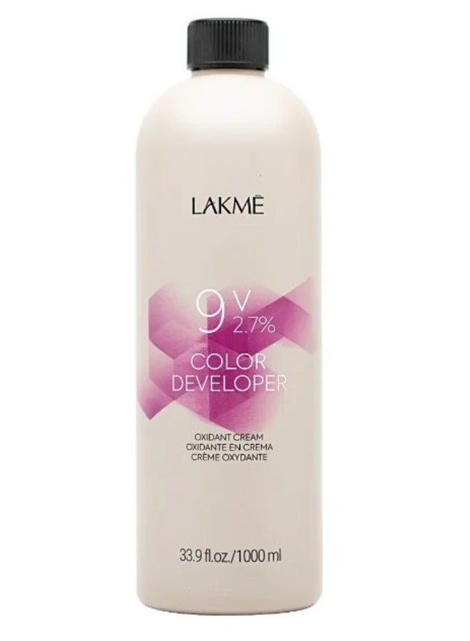 LAKME Color Developer Oxidant Cream 9 Vol. 2.7% - 1000 ml