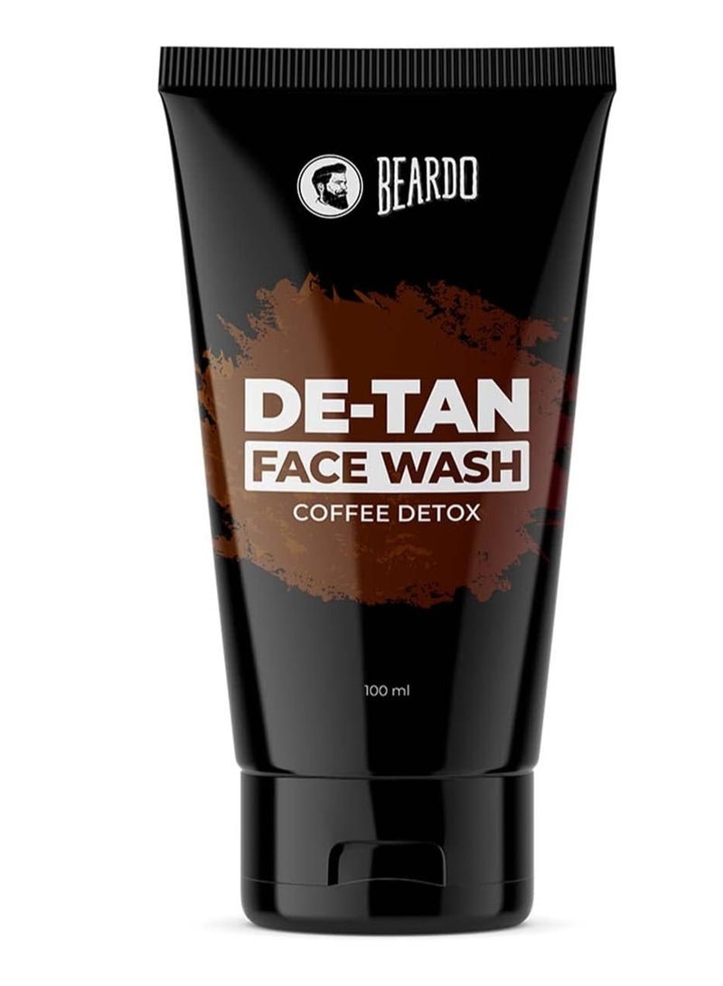 BEARDO DeTan Coffee Face Wash 50 dia 100ml - Image 1