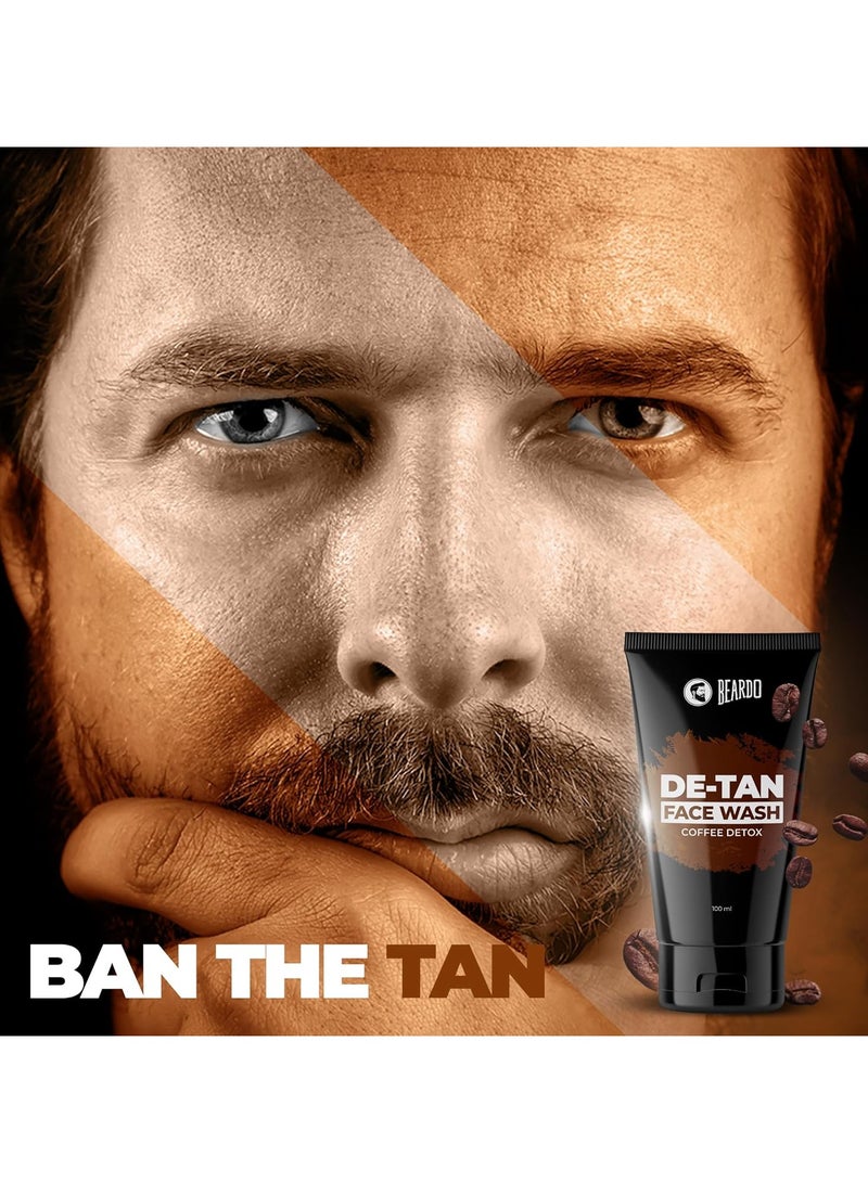 BEARDO DeTan Coffee Face Wash 50 dia 100ml - Image 2