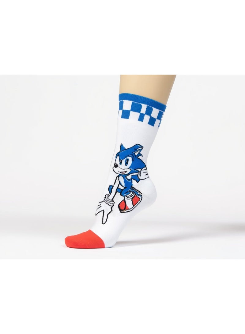SONIC 3 PAIRS | SONIC ANKLET SOCKS 78% COTTON| 18% POLYESTER | 4% ELASTANE - Image 3