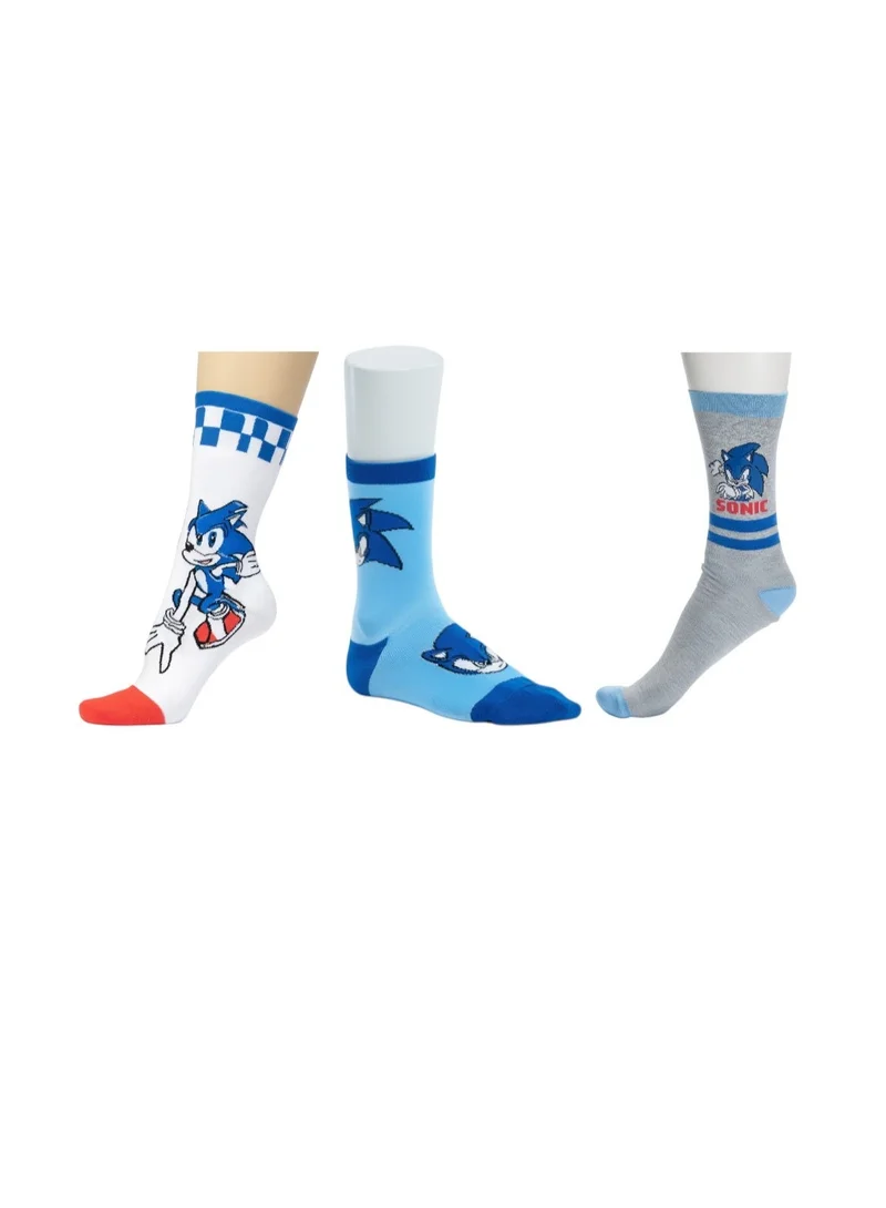 SONIC 3 PAIRS | SONIC ANKLET SOCKS 78% COTTON| 18% POLYESTER | 4% ELASTANE