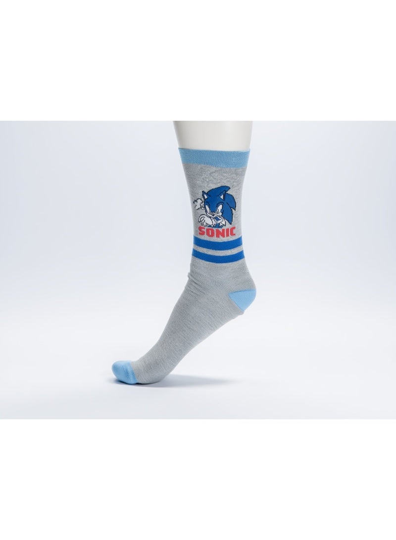 SONIC 3 PAIRS | SONIC ANKLET SOCKS 78% COTTON| 18% POLYESTER | 4% ELASTANE - Image 5