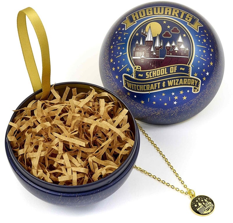 Harry Potter Official Harry Potter Hogwarts School of Witchcraft and Wizardry Christmas Bauble Decoration - Image 1
