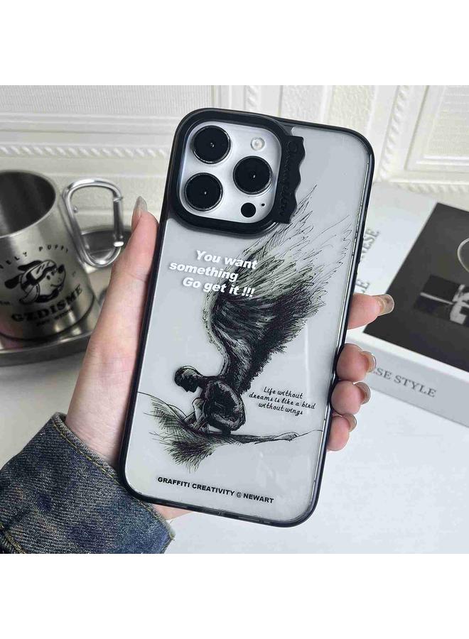 Zaboon Case For iPhone 13 Pro Max Colorful Wave Circle Creative Pattern Phone Case - Image 2