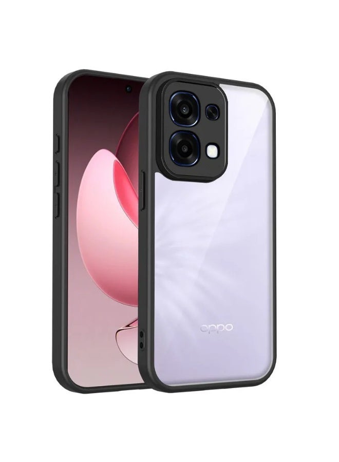 جراب حمايه شفاف مضاد للاصفرار ومقاوم للصدمات متوافق مع Oppo A6 Pro  (شفاف) - Image 1