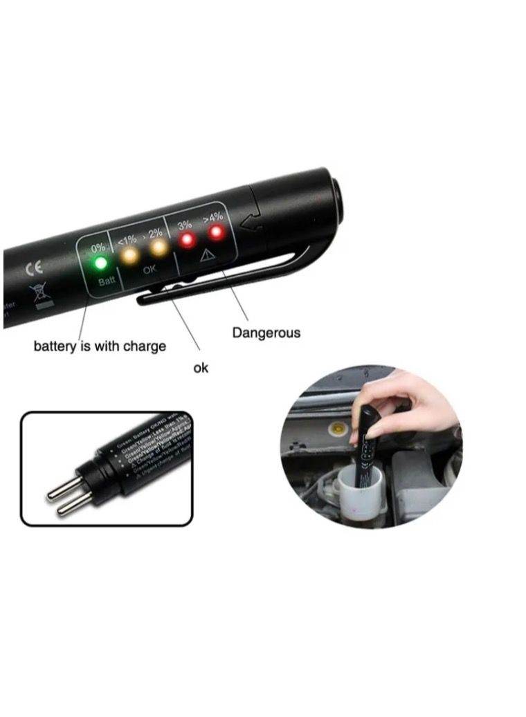 Generic High Accuracy OBD2 Brake Oil Detector Portable Use Quality Assurance Brake Oil Detector  - Image 3