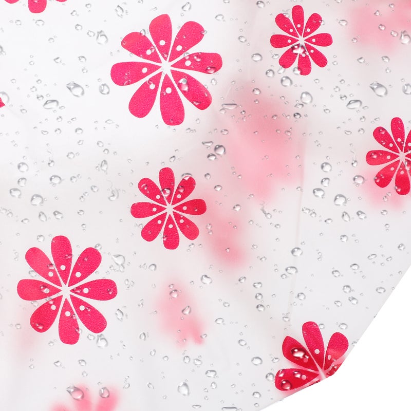 4pcs Bath Caps Adult Womens Sauna Hat Dot Print Bath Hats Reusable Shower Hats For Short Hair - Image 5