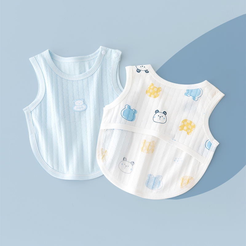 Baby bellyband حماية البطن حديث الولادة قطن نقي طفل بنت نصف ظهر سترة الصيف رقيقة مضادة للبرد السرة حماية البطن الرجال - Image 3
