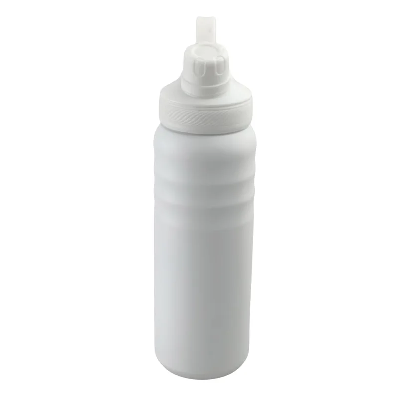 Hans Larsen White Hans Larsen Cento Double-Walled Stainless Steel Vacuum Flask 720ml Hot And Cold Insulated Sports Water Bottle, Leak-Proof Lid with Carry Loop, Durable Travel Flask for Daily Use - White  | Best Price UAE