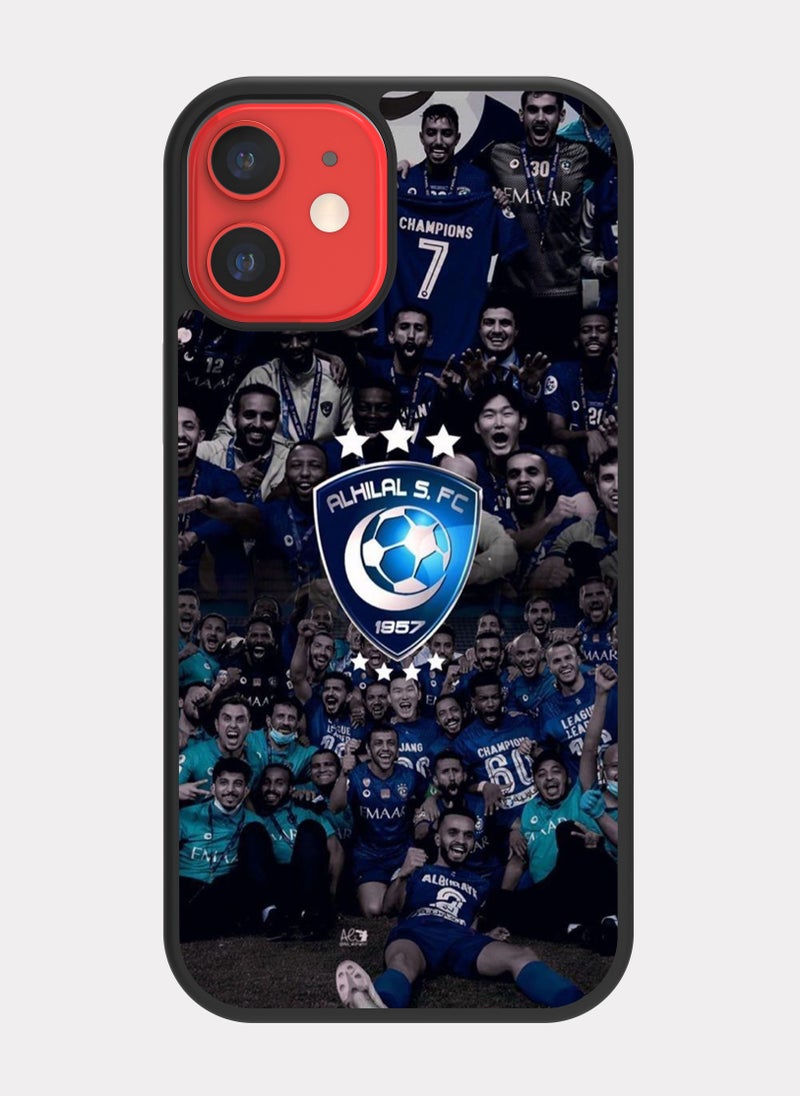 PXLAAT iPhone 12 Mini case cover Alhilal Club  - Image 1