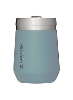 Stanley Stainless Steel GO Tumbler Lagoon, 10oz Stainless Steel Vacuum Insulated Wine Tumbler, 5 Hours Cold, 1.5 Hours Hot, and 20 Hours Iced