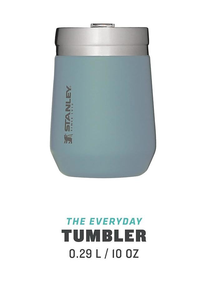 Stanley - Stanley Stainless Steel GO Tumbler Lagoon, 10oz Stainless Steel Vacuum Insulated Wine Tumbler, 5 Hours Cold, 1.5 Hours Hot, and 20 Hours Iced - Image 1
