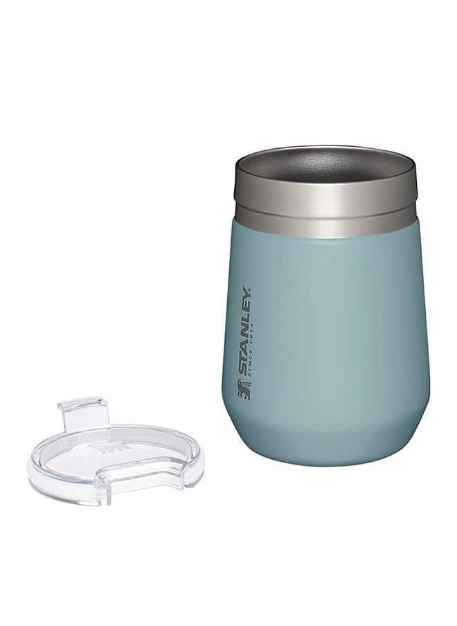Stanley - Stanley Stainless Steel GO Tumbler Lagoon, 10oz Stainless Steel Vacuum Insulated Wine Tumbler, 5 Hours Cold, 1.5 Hours Hot, and 20 Hours Iced - Image 1