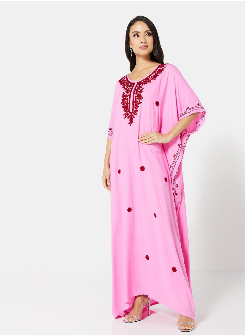 ARABIAN CLOSET EMBROIDERED KAFTAN  - Image 5