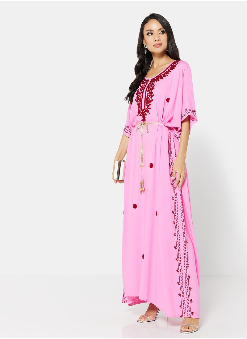 ARABIAN CLOSET EMBROIDERED KAFTAN  - Image 3