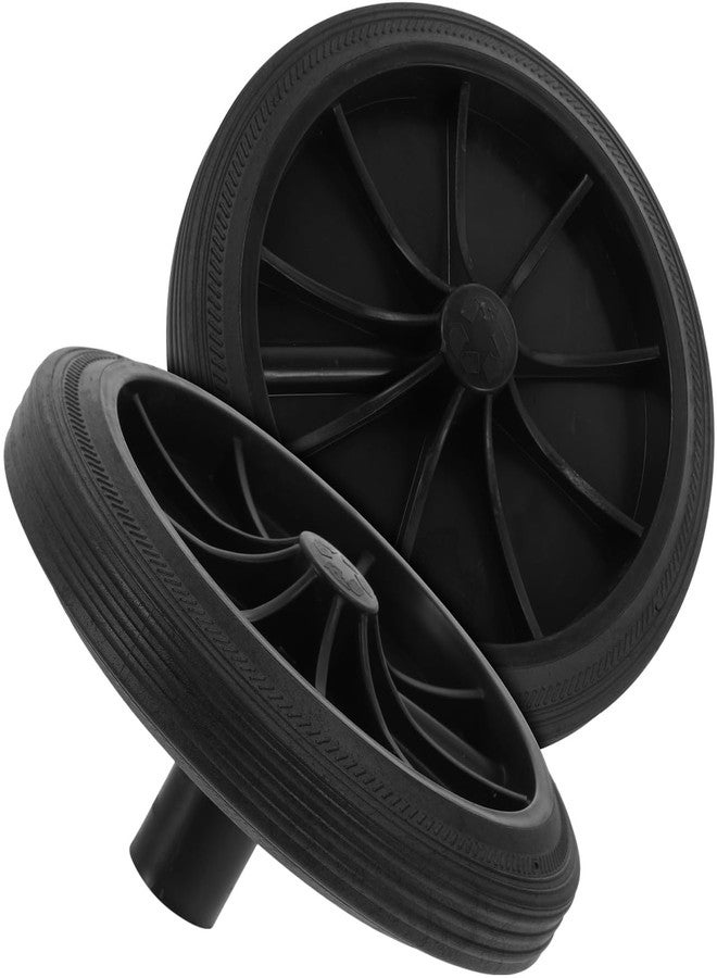 BUGUUYO Trash can Wheels Replacement Set 7.48 Inch Garbage Bin Casters for Easy Maneuvering and Control in Home Office and Outdoor Use - Image 1