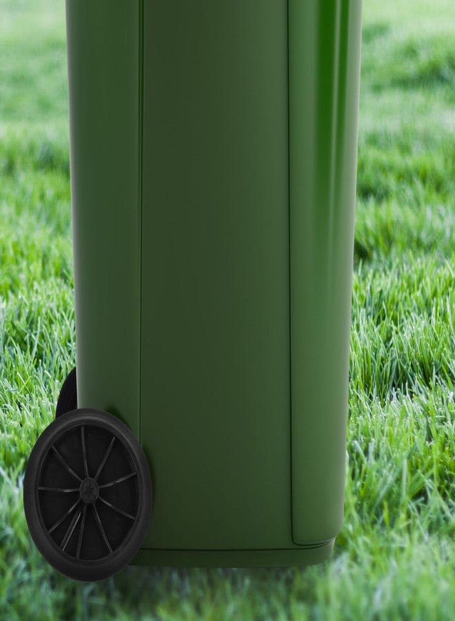 BUGUUYO Trash can Wheels Replacement Set 7.48 Inch Garbage Bin Casters for Easy Maneuvering and Control in Home Office and Outdoor Use - Image 5