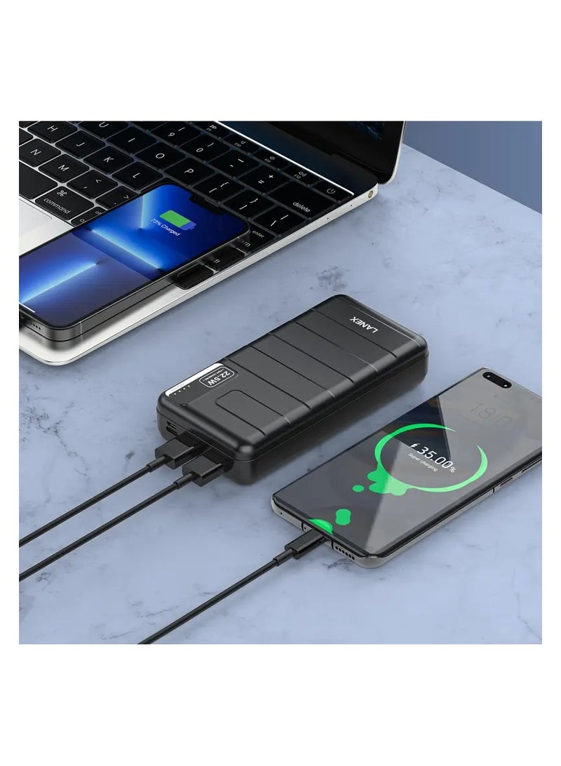 Lanex LP17 Power bank 30,000 mah 22.5W PD20W - Image 2