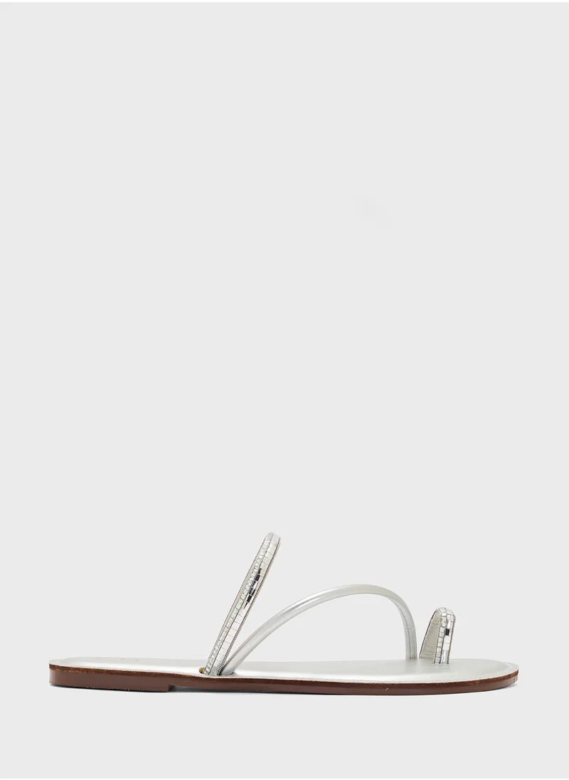 ELLA Toe Post Flat Sandal