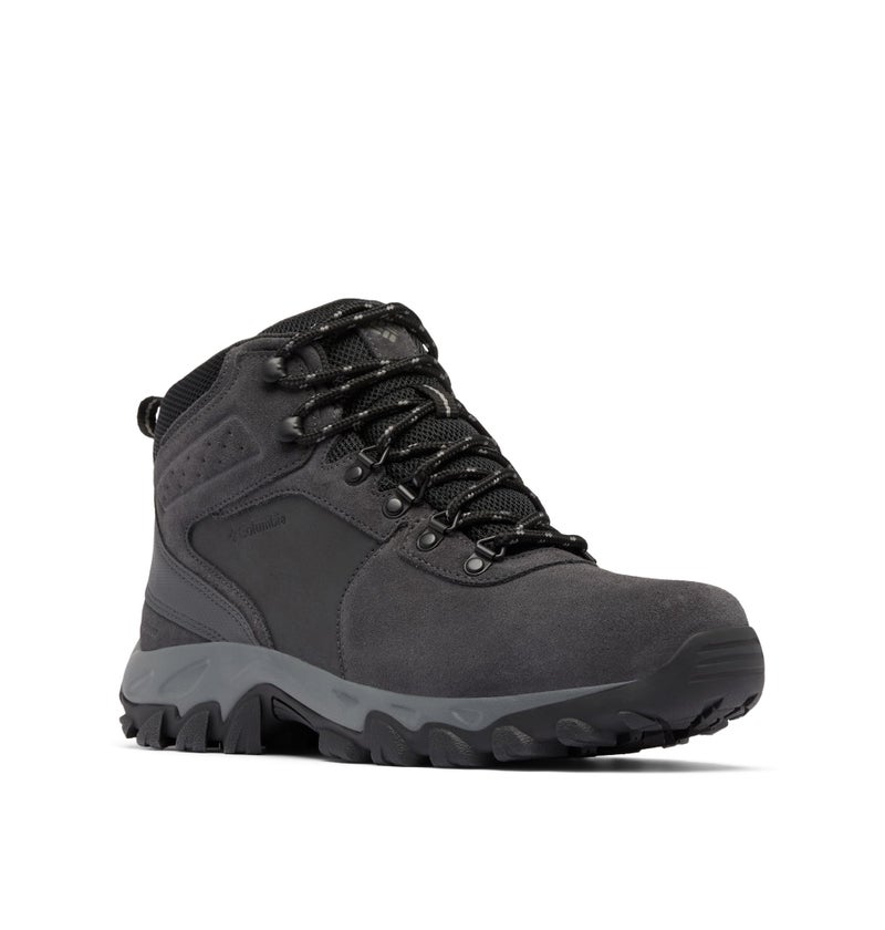 Columbia Mens Newton Ridge Plus II Suede Waterproof SharkBlack 115