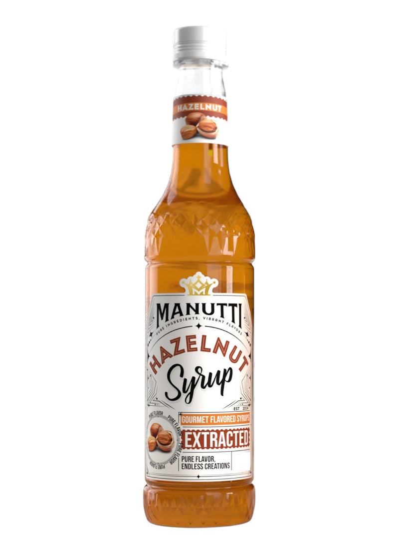 Manutti - Hazelnut Syrup 350 ml - Image 1