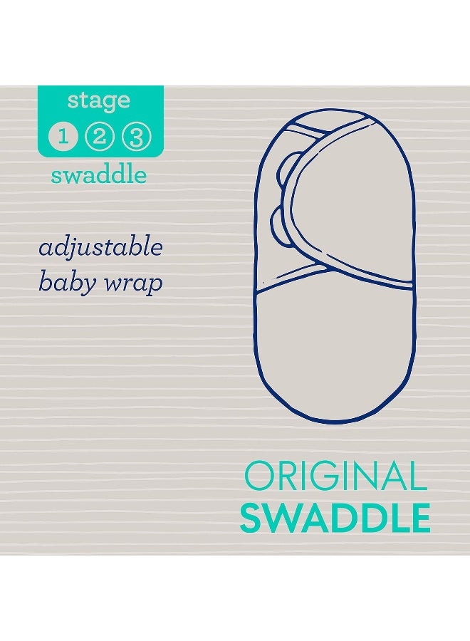 SwaddleMe Original Organic Swaddle â€“ Size Small/Medium, 0-3 Months, 2-Pack (Starry Skies ) - Image 5