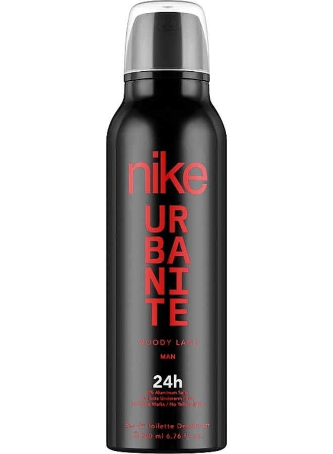 نايكي أوربانايت وودي لين مان مزيل العرق سبراي 24 ساعة، أو دو تواليت، 200 مل - Image 1