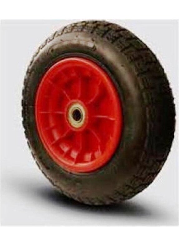 Master 350MM - Plastic Rim Wheel with Ball Bearing Compatible with All Wheelbarrow Models 350-7 with Inflatable Ball 