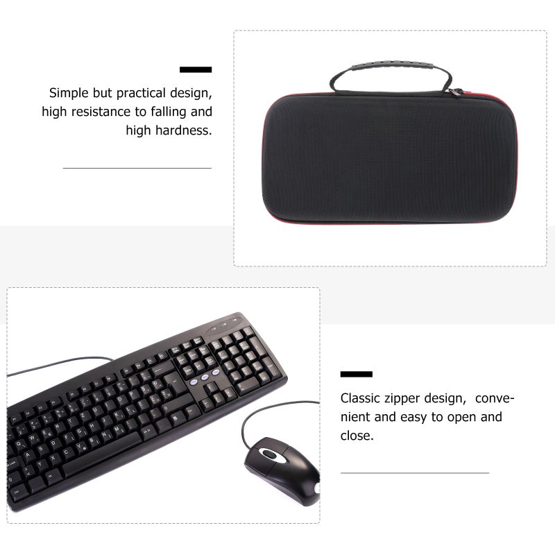 Keyboard Case Handy Keyboard Holding Bag Compatible with K380 Keyboard - Image 5
