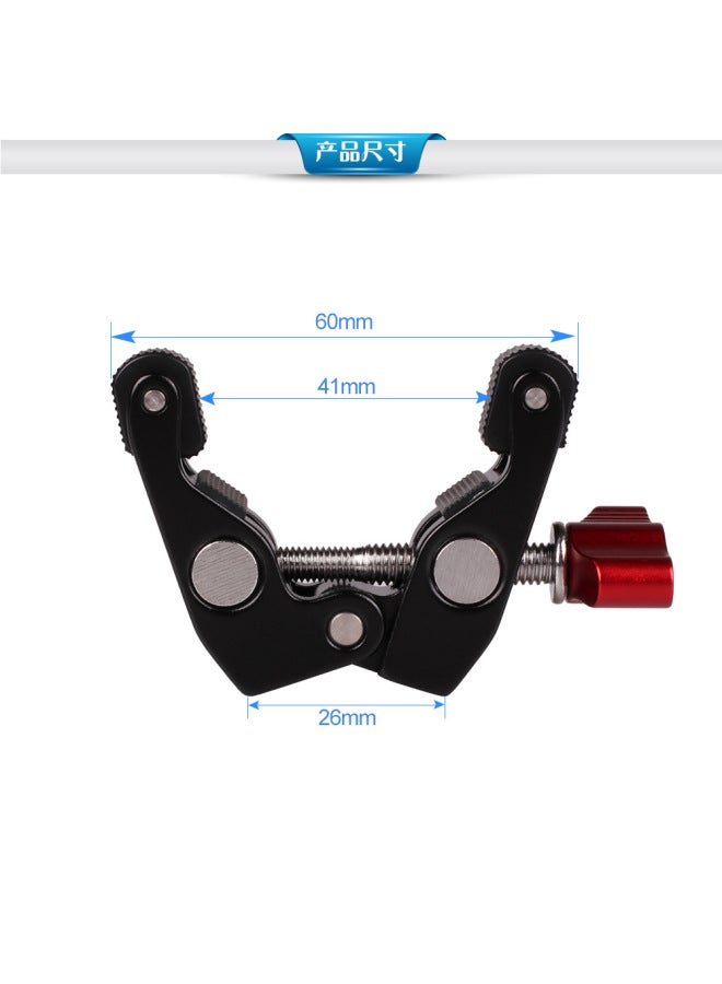 ملقط على شكل Q، مشبك مكتبي على شكل U، مشبك أنبوب دائري متعدد الوظائف، ملقط قوي غريب، كماشة فم الدجاجة، يد سحرية، ملقط سرطان صغير وكبير - Image 1