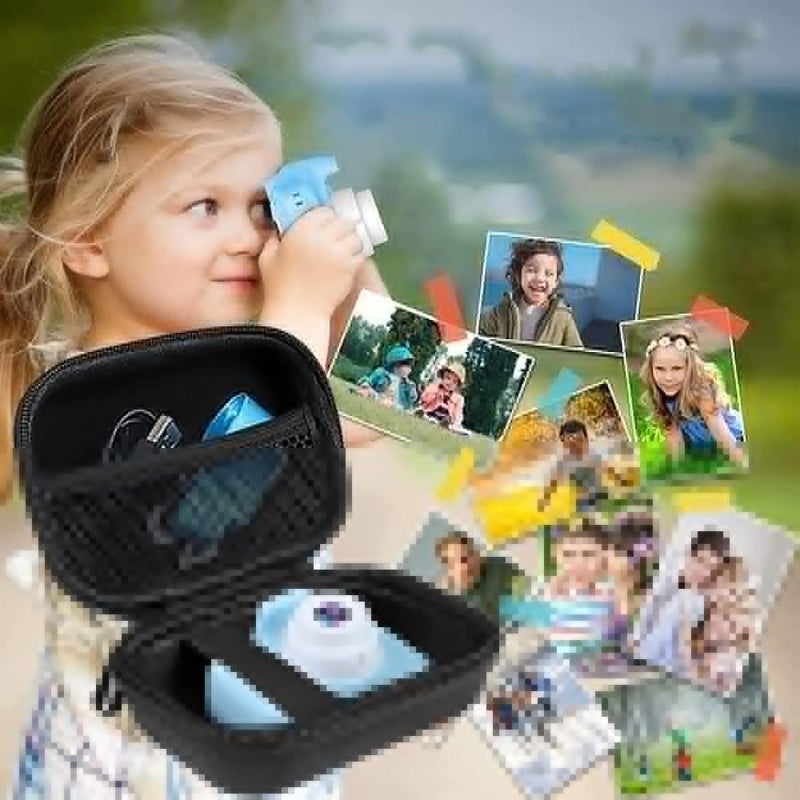 Leayjeen Kids Camera Case Compatible with Seckton/GKTZ/VATENIC/OZMI/PROGRACE/Nine Cube/Desuccu Kids Digital Camera Toys and Accessories, Birthday Holiday Gifts for Boys,Black(Case Only) - Image 5