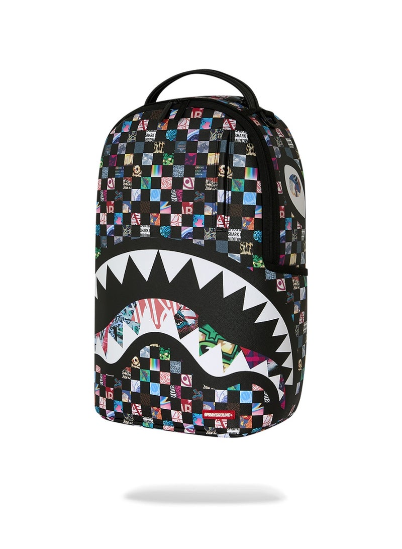 SPRAYGROUND CRAZY CHECK DLXSV BACKPACK - Image 5