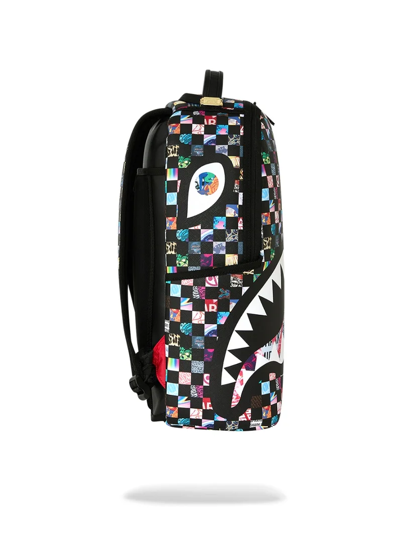 Sprayground  CRAZY CHECK DLXSV BACKPACK  | Best Price UAE