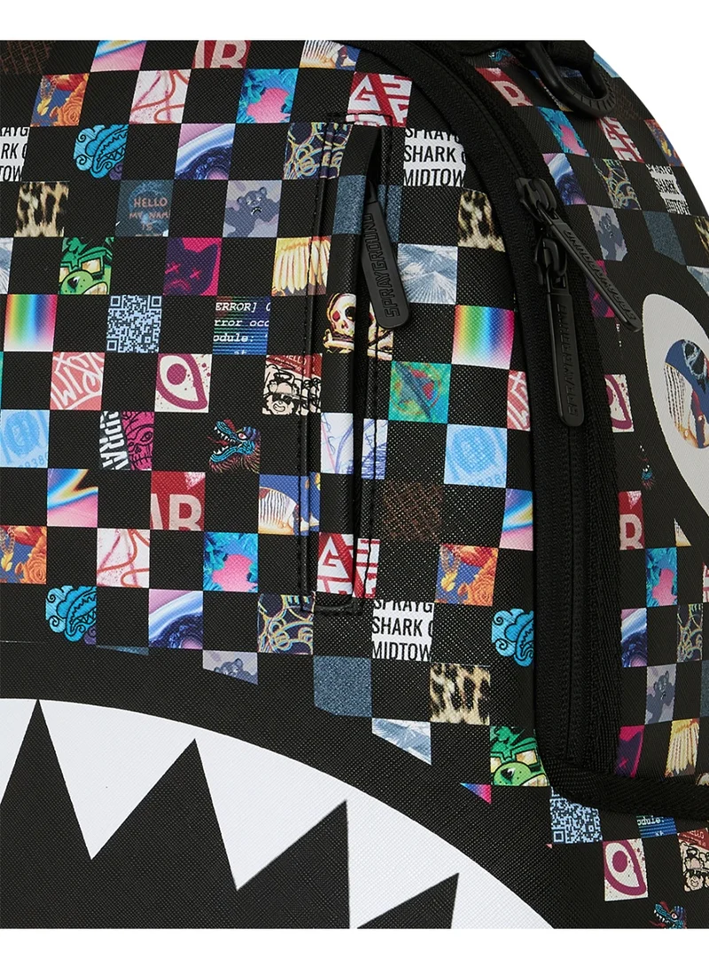 Sprayground  CRAZY CHECK DLXSV BACKPACK  | Best Price UAE