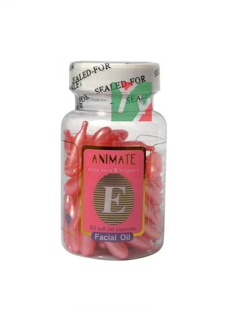 Capsules to lighten dark areas and moisturize the skin