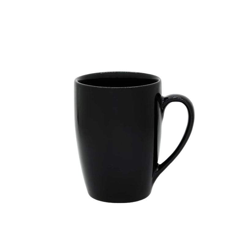 Femora Ceramic Coffee Mug Set of 2360ml Multi Color Tea Cups Stackable Chip Resistant Large Serving Coffee Cup Ideal Coffee Mug for Gift Black Color May Vary - Image 5