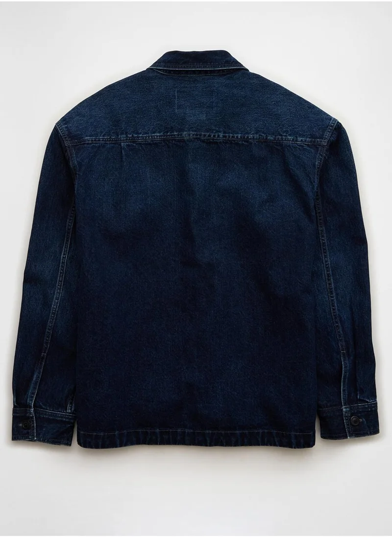 امريكان ايجل Denim Overshirt Jacket