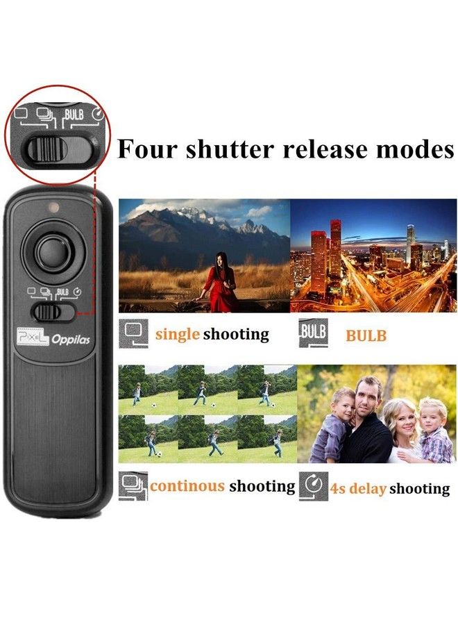 Pixel 2.4Ghz Digital Wireless Remote Shutter Release E3 Compatible With Canon Pentax Samsung Contax Sigma Etc. Replaces Canon Rs60E3 Replaces Fujifilm Rr100 Replaces Olympus Rmcb2 - Image 3