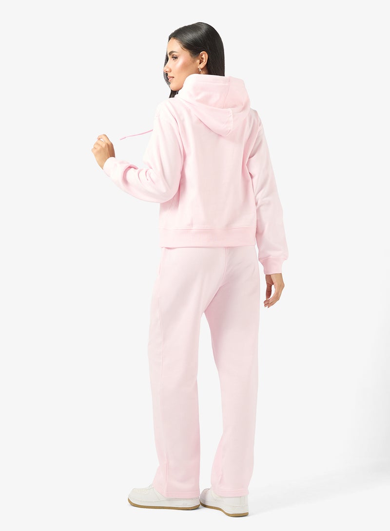 Ginger Basics Hooded Sweatshirt & Wide Leg Sweatpant Set - Image 2