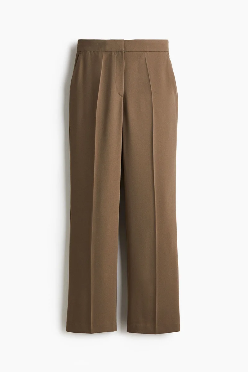 H&M Straight crease-leg trousers