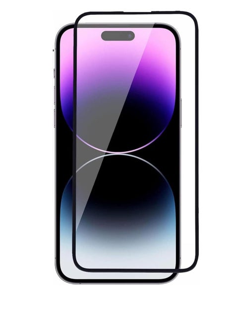 for iPhone 16 Pro Screen Protector Tempered Glass, HD clarity, Full Glue, Bubble-free, Drop Protection, Anti-scratch, Full Coverage Screen Protector for iPhone 16 Pro
