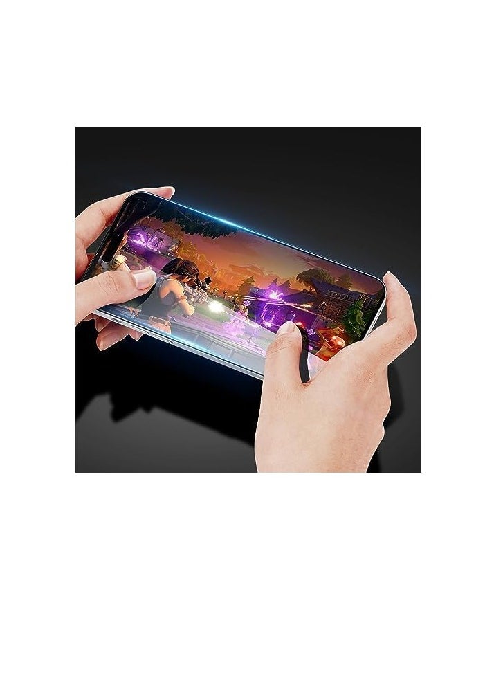 for iPhone 16 Pro Screen Protector Tempered Glass, HD clarity, Full Glue, Bubble-free, Drop Protection, Anti-scratch, Full Coverage Screen Protector for iPhone 16 Pro