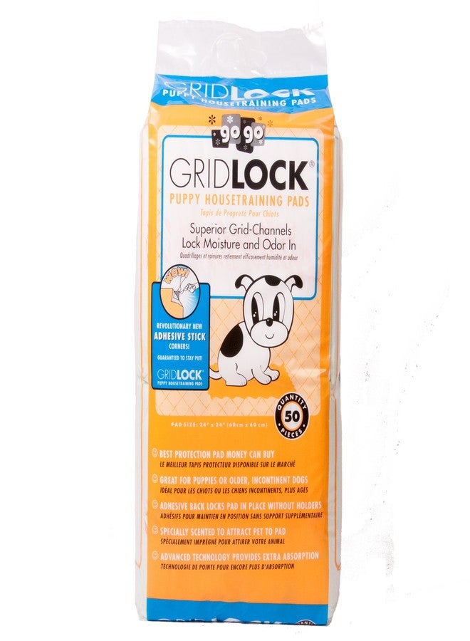 GoGo Pet Products Sticky Back Gridlock Training Pads - Image 1