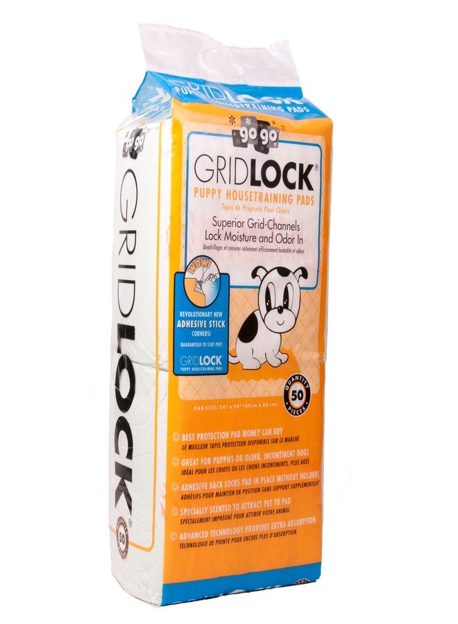 GoGo Pet Products Sticky Back Gridlock Training Pads - Image 2