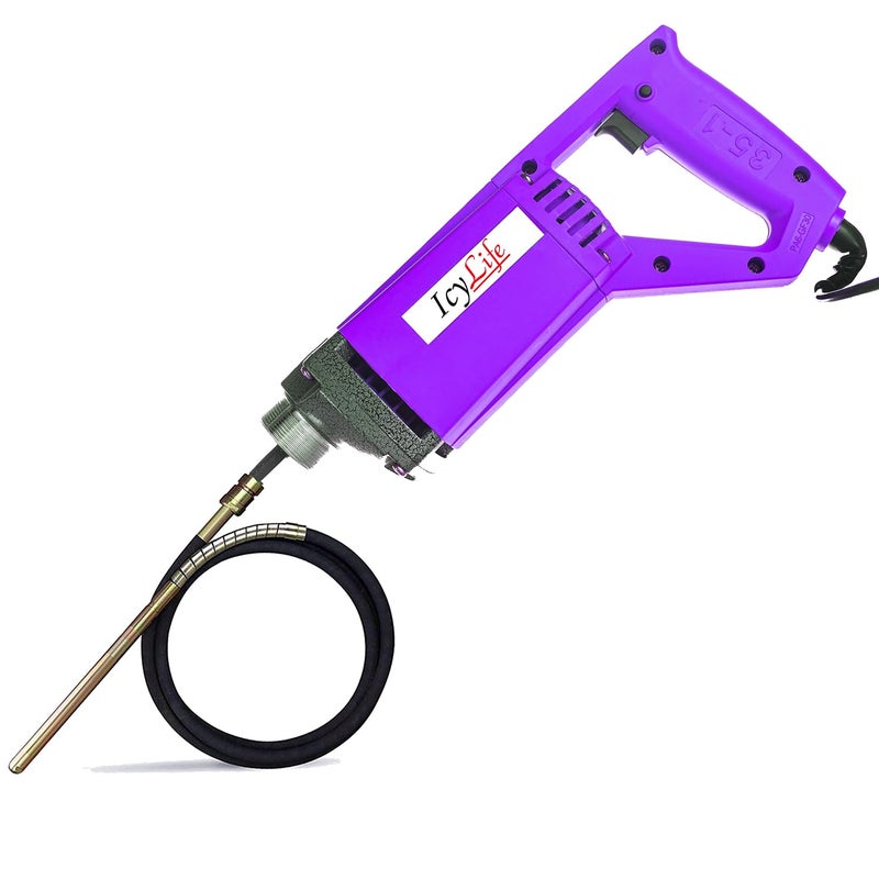 ICYLIFE ICYLIFE 1280WATT Concrete Vibratoriron Machine With 2 Mtr Needle Electric Concrete Vibrator 13300rpm  - Image 1