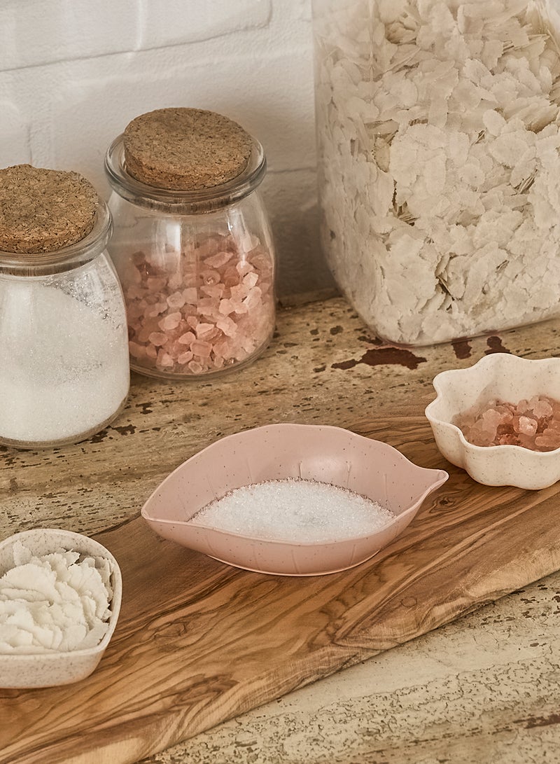 Pink Cactus Leaf Shaped Bowl - Image 1