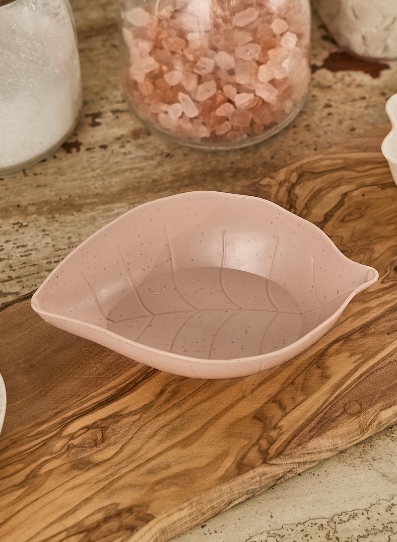 Pink Cactus Leaf Shaped Bowl - Image 2