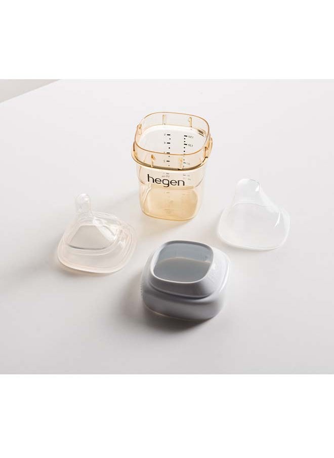 hegen - Feeding Bottle PPSU with Fast Flow Teat 330 ml, 6 Months + - Image 1